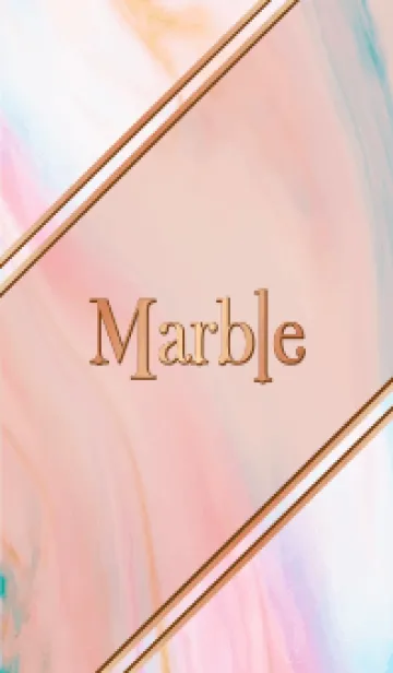 [LINE着せ替え] Marble Pastel...の画像1