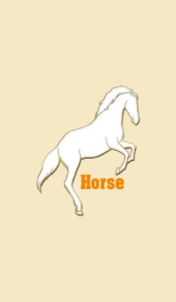 [LINE着せ替え] Enamel Pin horse 8の画像1