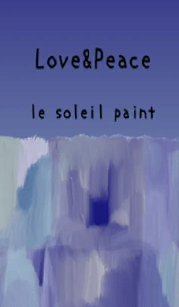 [LINE着せ替え] 油絵アート【le soleil paint 586】の画像1