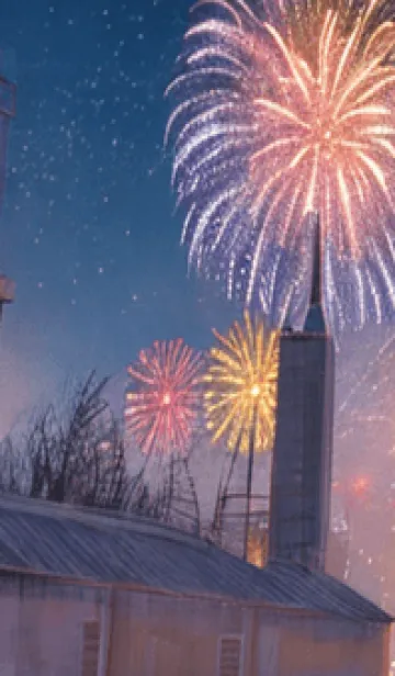 [LINE着せ替え] 夏夜のカケラ#JE113。の画像1