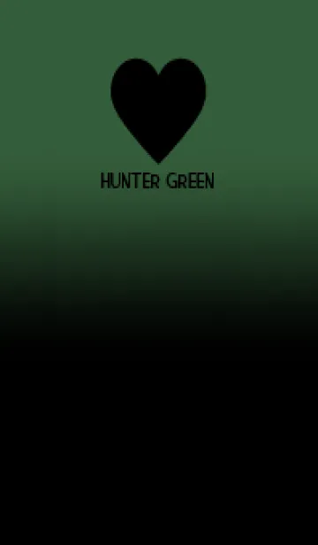 [LINE着せ替え] Black & Hunter Green Theme V.5 (JP)の画像1