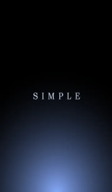 [LINE着せ替え] SIMPLE LIGHT -BLACK- 5の画像1