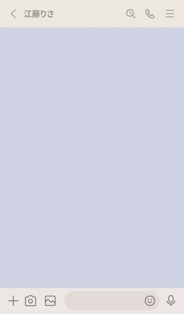 [LINE着せ替え] SimpleSweet♡ラベンダーの画像2