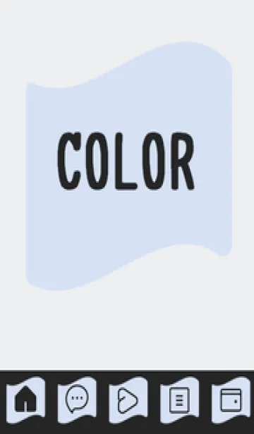 [LINE着せ替え] bw color P36の画像1