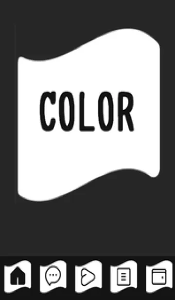 [LINE着せ替え] bw color P37の画像1