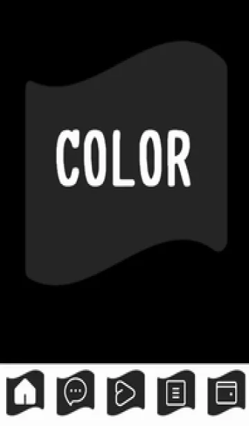 [LINE着せ替え] bw color P40の画像1