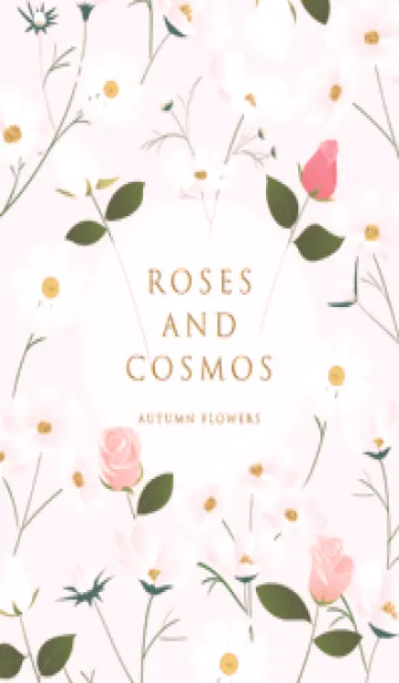 [LINE着せ替え] pink♡薔薇とコスモス10_1の画像1