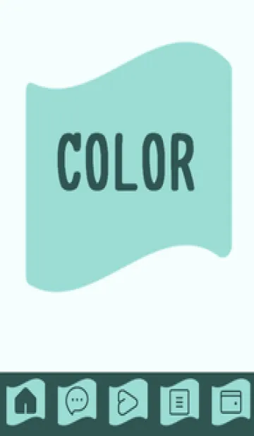 [LINE着せ替え] green color P78の画像1