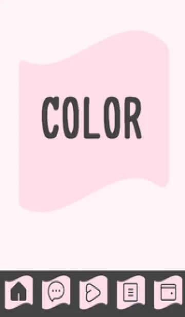 [LINE着せ替え] pink color P36の画像1