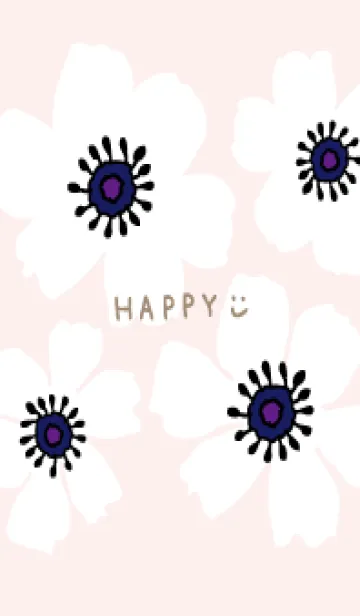 [LINE着せ替え] アネモネ シンプル24の画像1