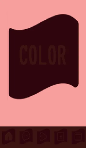 [LINE着せ替え] red color P36の画像1