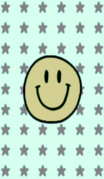 [LINE着せ替え] 手書き スタースマイル 15の画像1