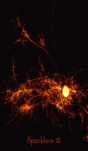 [LINE着せ替え] 線香花火 wabi-sabi 21の画像1