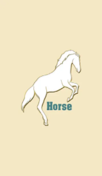 [LINE着せ替え] Enamel Pin horse 9の画像1