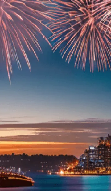 [LINE着せ替え] 夏夜のカケラ#JE131。の画像1