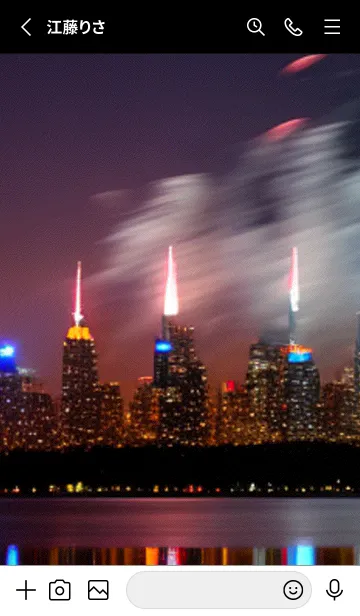 [LINE着せ替え] 夏夜のカケラ#JE130。の画像2