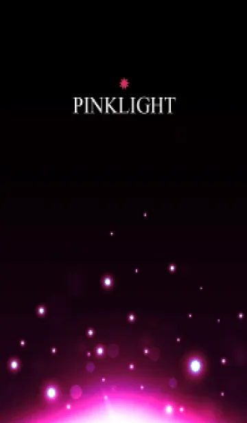 [LINE着せ替え] PINK LIGHT-BLACK-5の画像1