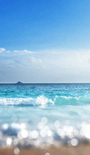 [LINE着せ替え] 綺麗な海と波✨の画像1