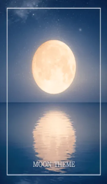 [LINE着せ替え] Moon - 08 WHの画像1