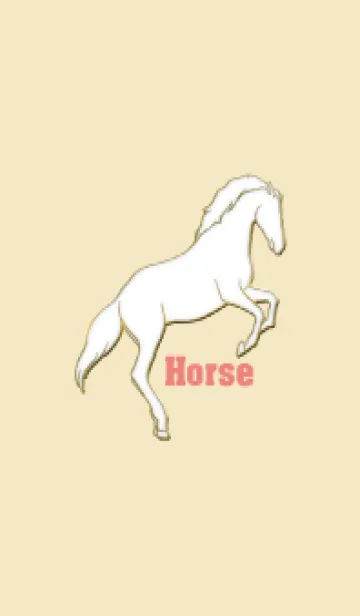 [LINE着せ替え] Enamel Pin horse 11の画像1