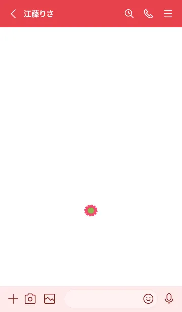 [LINE着せ替え] ミニ フラワー __54の画像2