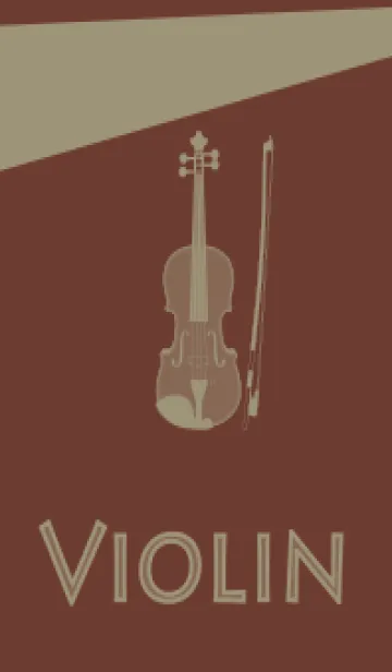 [LINE着せ替え] Violin CLR 栗皮茶の画像1