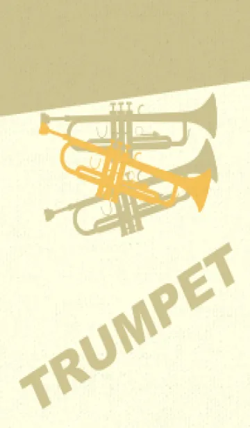 [LINE着せ替え] Trumpet CLR サフランイエローの画像1