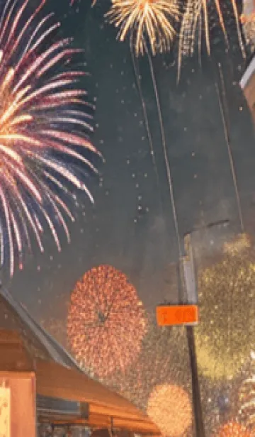 [LINE着せ替え] 夏夜のカケラ#JE129。の画像1