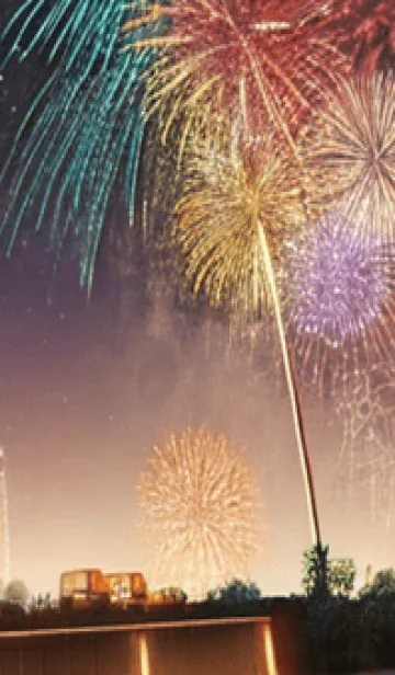 [LINE着せ替え] 夏夜のカケラ#JE124。の画像1