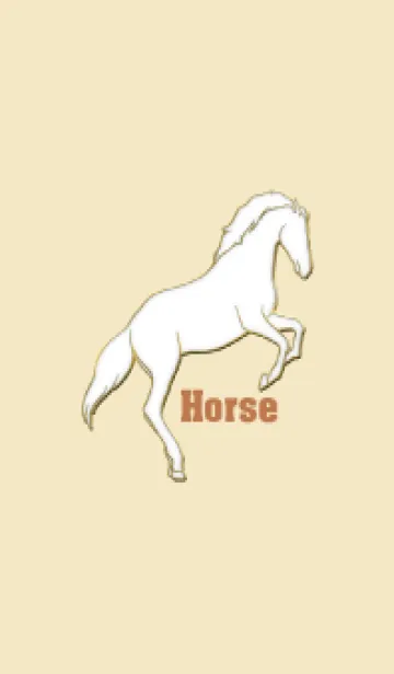 [LINE着せ替え] Enamel Pin horse 12の画像1