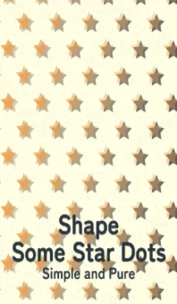 [LINE着せ替え] 星のドッドきせかえ サンライトイエローの画像1