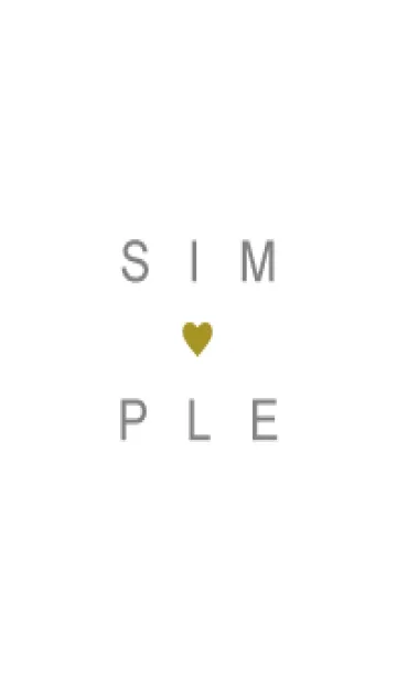 [LINE着せ替え] SIMPLE HEART 117の画像1