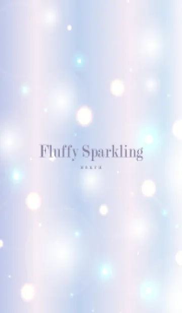[LINE着せ替え] Fluffy Sparkling PURPLE - MEKYM 18の画像1