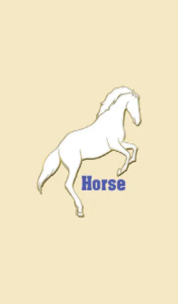 [LINE着せ替え] Enamel Pin horse 13の画像1