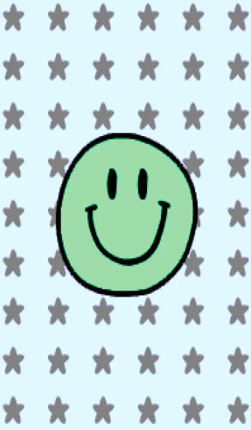 [LINE着せ替え] 手書き スタースマイル 17の画像1