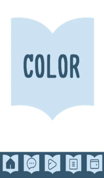 [LINE着せ替え] bw color Q39の画像1