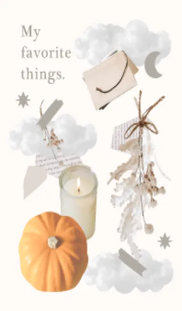 [LINE着せ替え] Favorite things_Cafe time_07の画像1