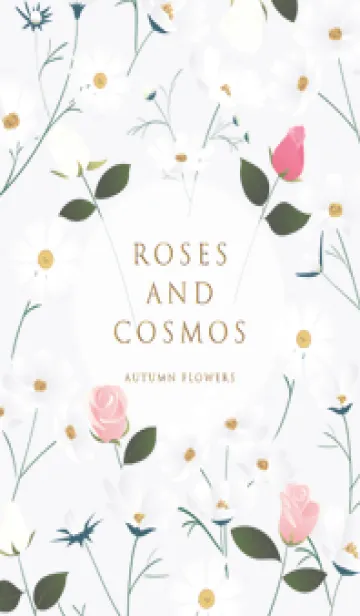 [LINE着せ替え] violet♡薔薇とコスモス04_1の画像1