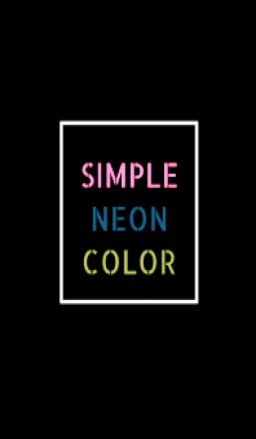 [LINE着せ替え] ネオン カラー アイコン 10の画像1