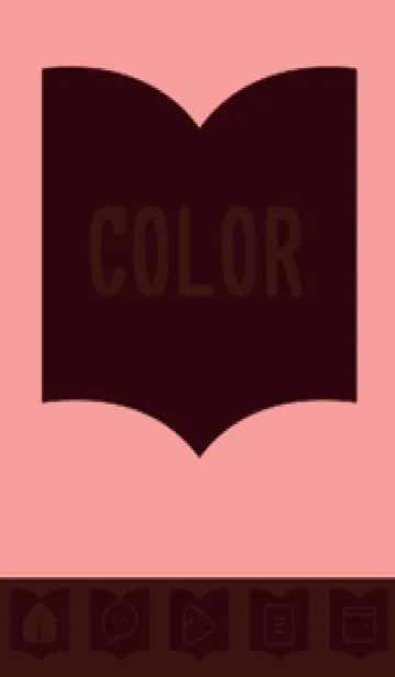 [LINE着せ替え] red color Q36の画像1