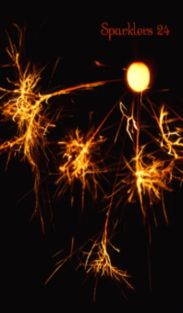 [LINE着せ替え] 線香花火 wabi-sabi 24の画像1