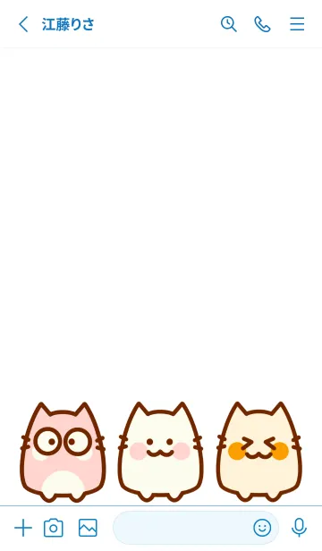 [LINE着せ替え] Little meow meow theme 14の画像2