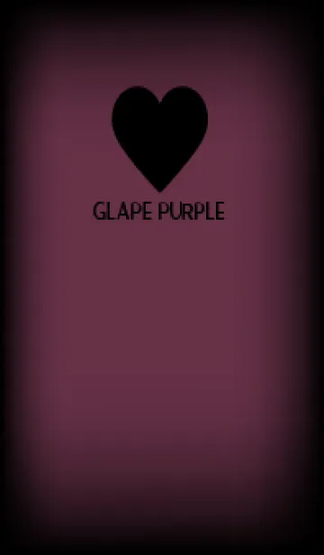 [LINE着せ替え] Black & Grape Purple  Theme V5 (JP)の画像1