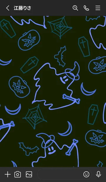 [LINE着せ替え] ハローウィン _8の画像2