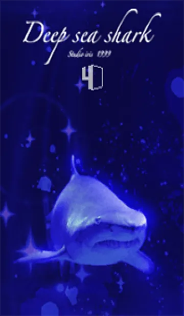 [LINE着せ替え] サメ 深海 Deep sea shark4の画像1