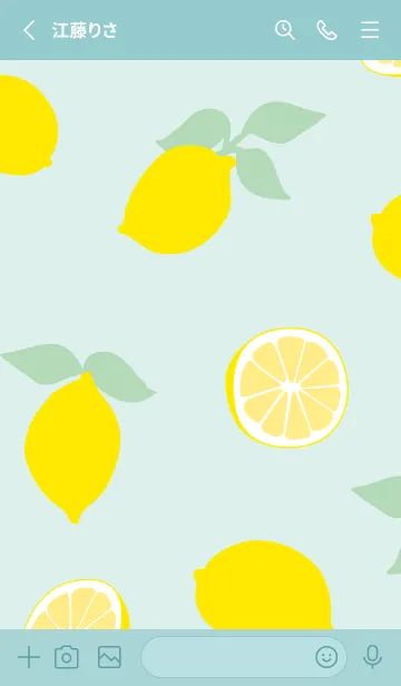 [LINE着せ替え] レモン、レモン、レモン3の画像2