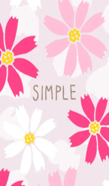 [LINE着せ替え] 可愛いコスモス1の画像1