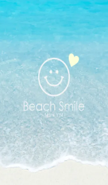 [LINE着せ替え] Beach Smile -HEART- 3の画像1
