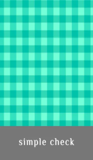 [LINE着せ替え] シンプル チェック 1の画像1