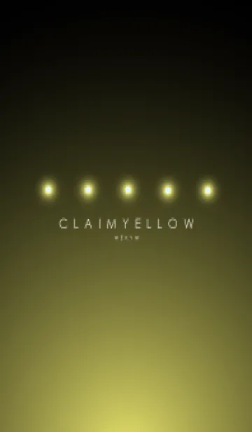 [LINE着せ替え] CLAIM YELLOW LIGHT. -MEKYM-の画像1
